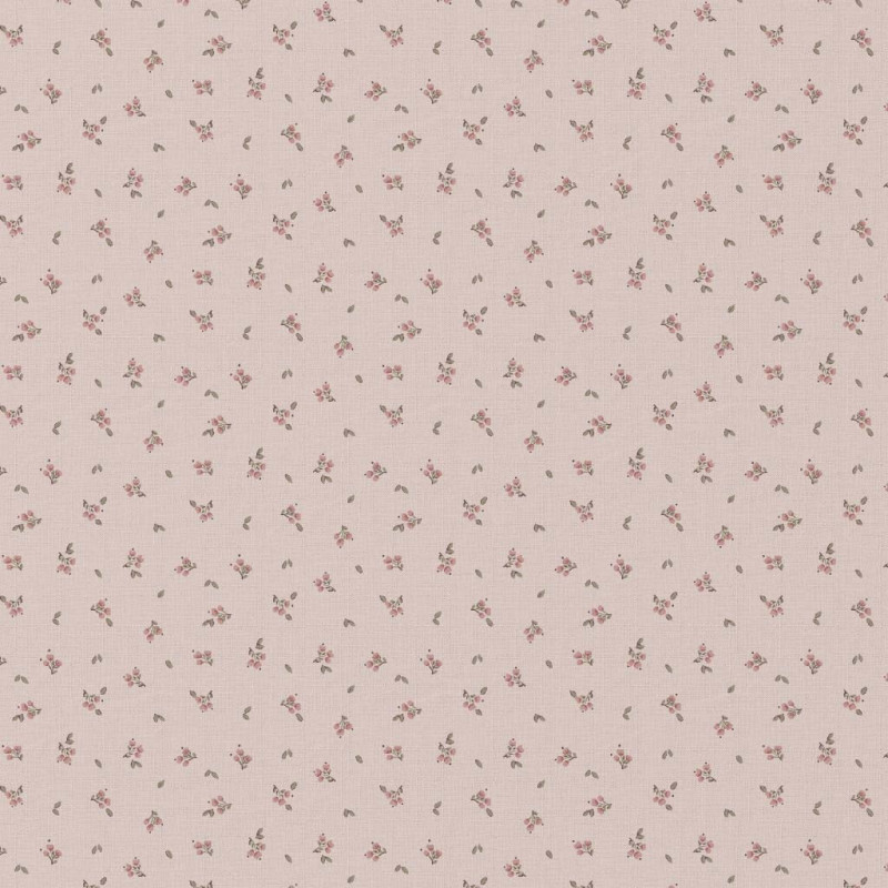 Printed Cotton HANIPI Pale Pink / Pink
